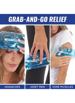 AllSett Health Reusable Hot And Cold Gel Ice Packs For Injuries Cold Compress, Ice Pack, Gel Ice Packs, Cold Pack, Gel Ice Pack, Cold Packs For Injuries 7 Pack  - Image 3