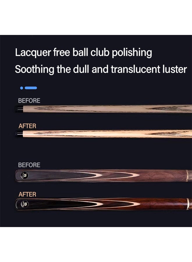 ويليام وير شمع العناية بعصا البلياردو، شمع عمود العصا، شمع عمود ناعم للبلياردو، ملحقات التلميع لحماية عمود عصا البلياردو الخشبي120 مل - Image 5