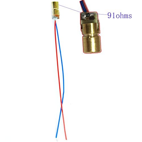 DIYmall Laser Head Diode Dot Module WL Red Mini 650nm 6mm 3V 5mW 10PCS - Image 4
