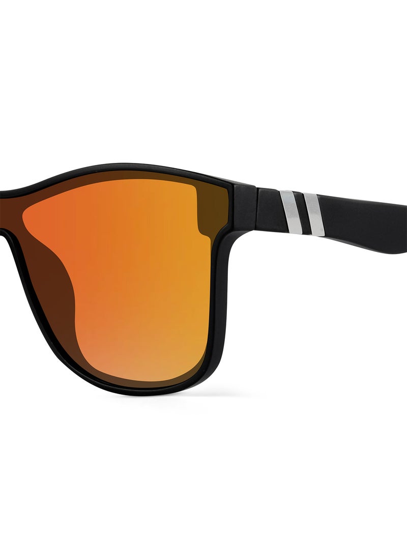 Woggles - Velfire Orange Sports Sunglasses - Image 1