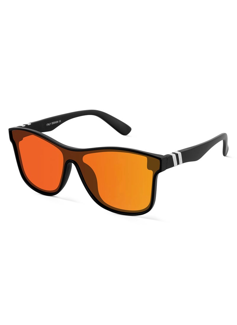 Woggles - Velfire Orange Sports Sunglasses - Image 1