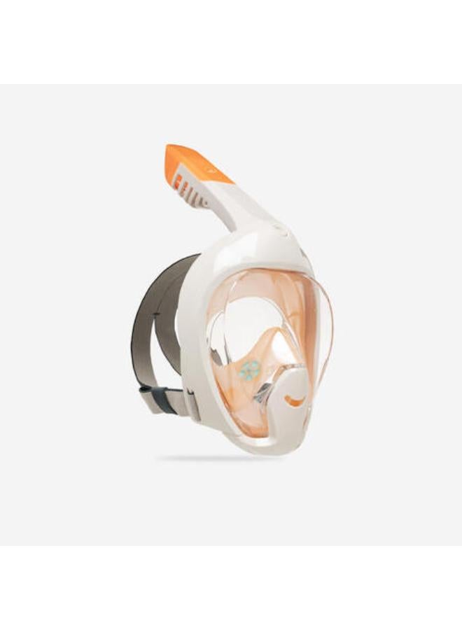 سوبيا قناع غطس سطحي 6 - 10 سنوات للأطفال - بيج وبرتقالي - Image 1