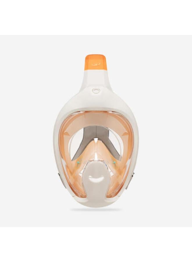 سوبيا قناع غطس سطحي 6 - 10 سنوات للأطفال - بيج وبرتقالي - Image 2