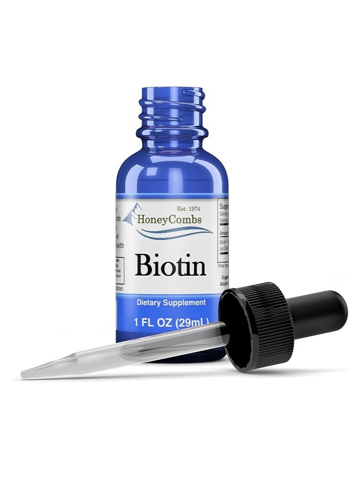 biotin Dietary Supplement 1 FL OZ 29ml