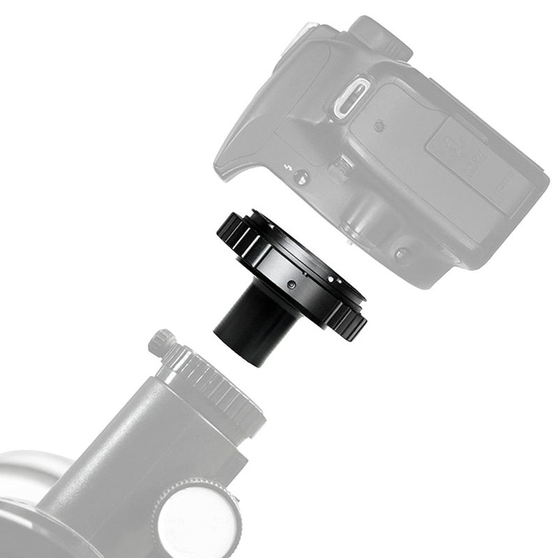 حلقة محول معدنية 0.965 بوصة من نوع T Mount لعين منظور التلسكوب الفلكي لكاميرا SLR من نوع Nikon AI Mount - Image 5