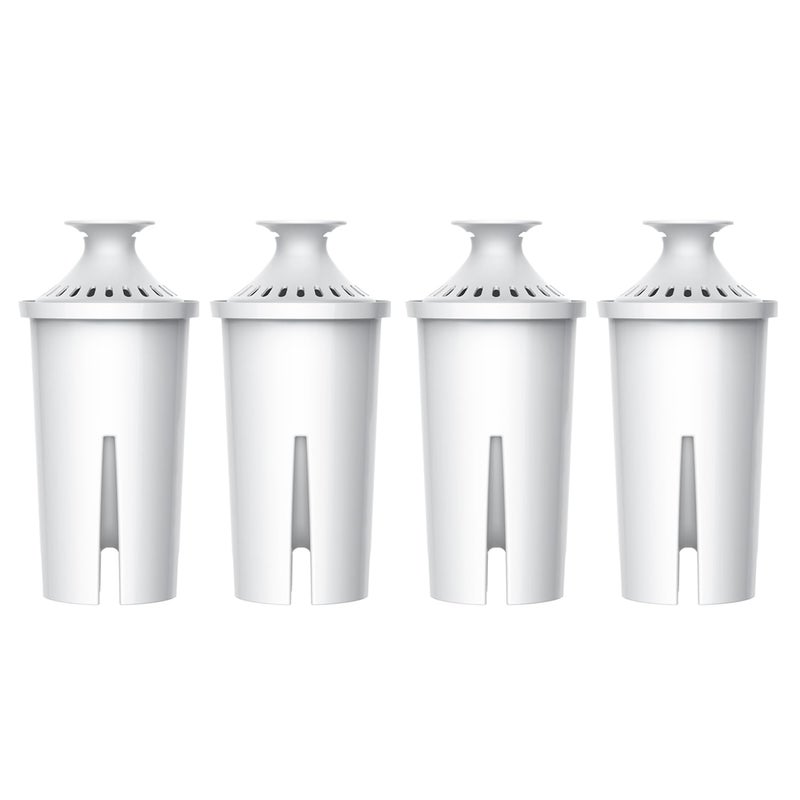 AQUA CREST Replacement for Brita Water Filter Pitchers and Dispensers Classic OB03 Mavea 107007 and More NSF Certified Pitcher Water Filter 4 Count