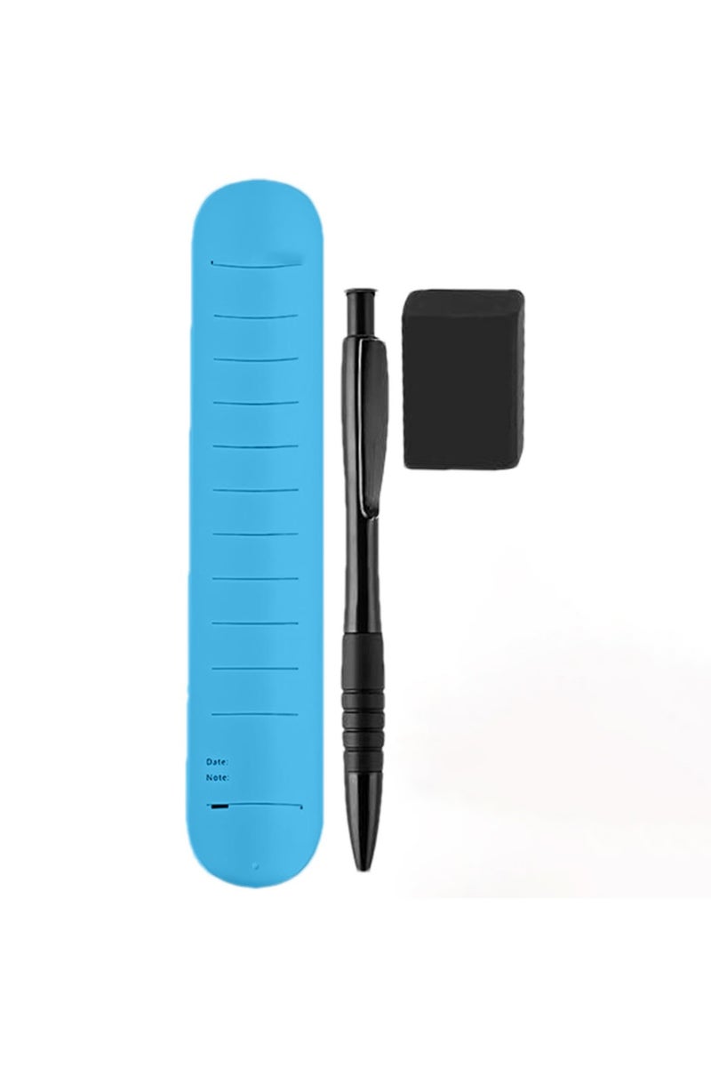 CMGTYYD. سوار سيليكون مذكرة، سوار المهام القابلة للارتداء، سوار سlap قابل لإعادة الاستخدام المقاوم للماء، سوار سlap، سوار المهام مذكرة التكنولوجيا القابلة للارتداء، سوار المعصم مسح، مناسبة للمدارس والمستشفيات والشركات - Image 1