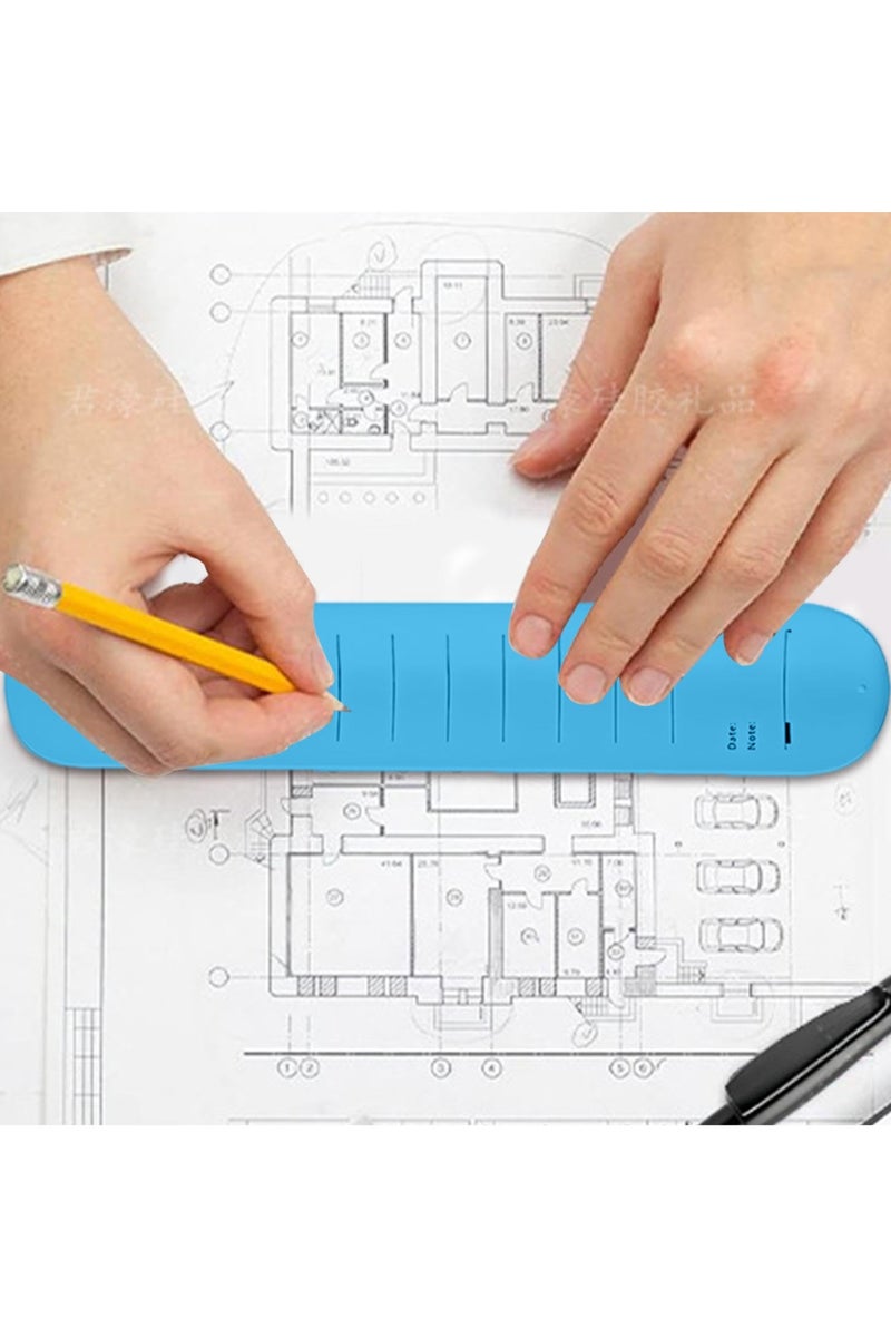 CMGTYYD. سوار سيليكون مذكرة، سوار المهام القابلة للارتداء، سوار سlap قابل لإعادة الاستخدام المقاوم للماء، سوار سlap، سوار المهام مذكرة التكنولوجيا القابلة للارتداء، سوار المعصم مسح، مناسبة للمدارس والمستشفيات والشركات - Image 2