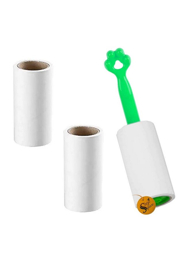 Sage Square Soft Cotton Dog T-Shirt With Lint Roller | Comfortable & Breathable Dog Clothing & Lint Roller Set For Dog Hair Removal From Clothes (Xxsmall - 10Inch, Black)  - Image 3