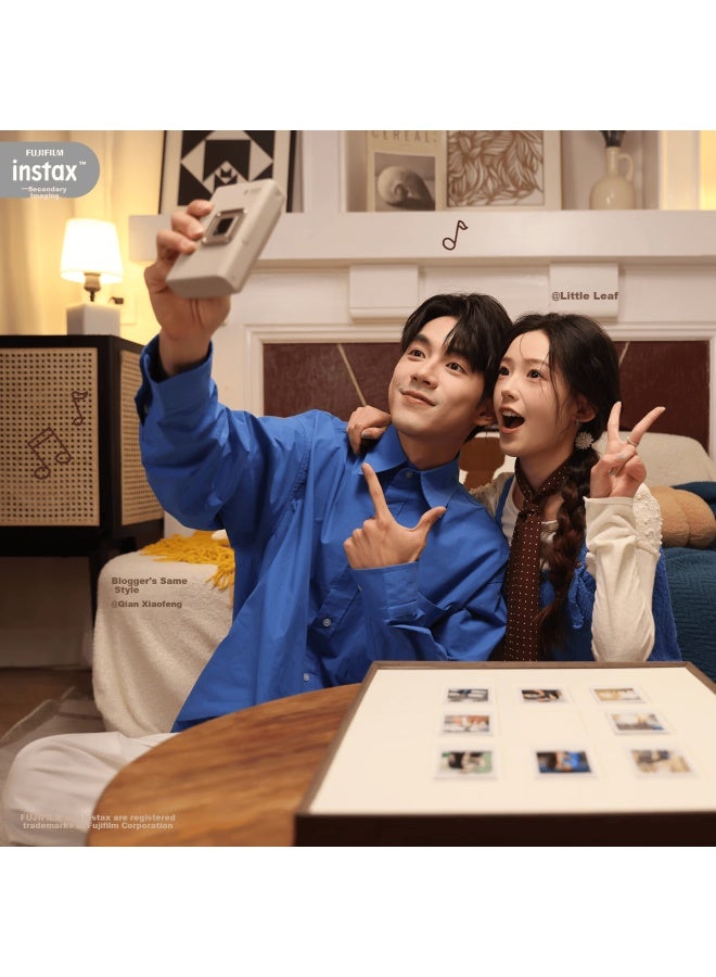 Instax Fujifilm Digital Instant Camera Liplay+ Golden Yellow - Image 5