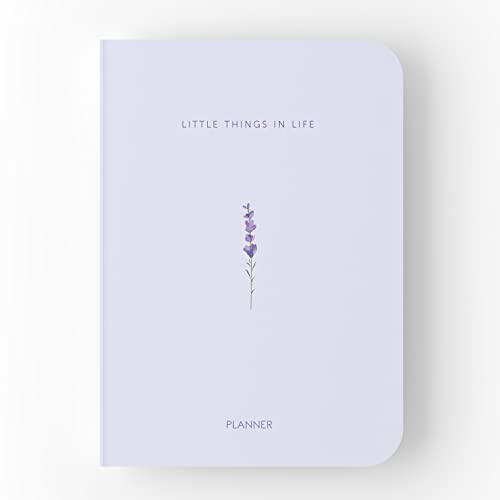 FACTOR NOTES Undated Planner: 12 Months Ultimate organizer | Monthly & Weekly Layouts | Schedule Appointments | Weekly Habit Trackers | Goal Setting | Free Stickers (Little things) - Image 1