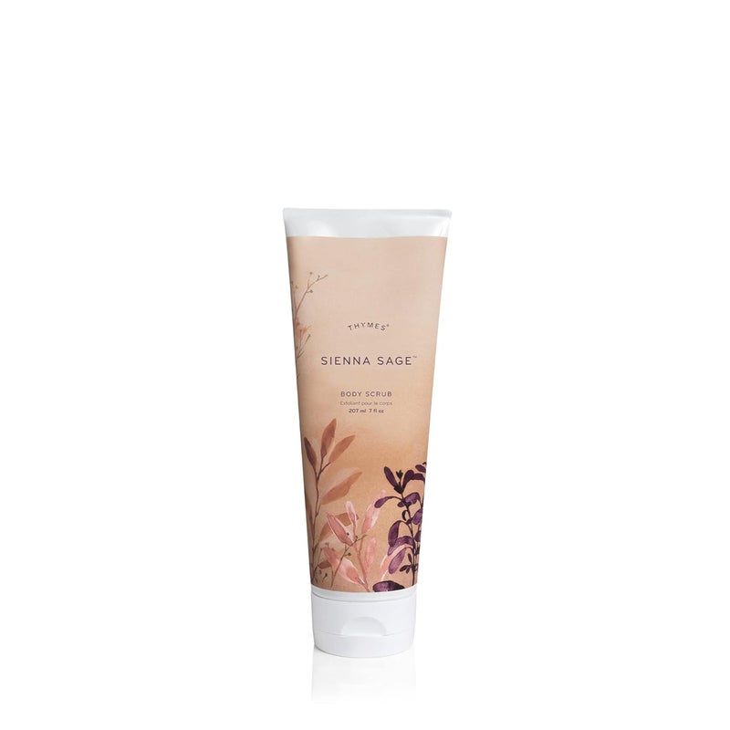 Thymes Thymes Sienna Sage Body Scrub  Body Exfoliator for Skin Care Routine  Moisturizing and Exfoliating Body Scrub Face Scrub Foot Scrub or Hand Scrub 7 Fl oz