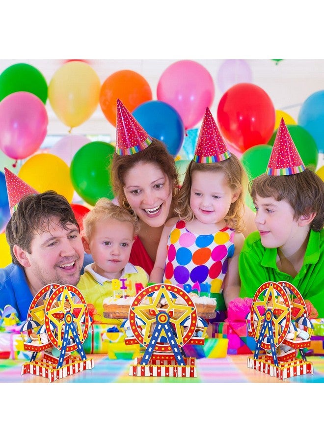 ايباك كرنفال عجلة فيريس محور كرنفال موضوع زينة الحفلات كرنفال حامل الكيك السيرك كرنفال لصالح لوازم الحلوى الحلويات كعكة كرنفال عجلة فيريس ديكورات الحفلات - Image 5