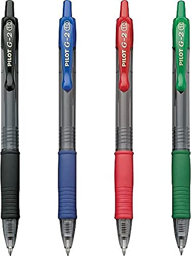 Pilot G2 Premium Retractable Gel-Ink Rolling Ball Pens, Bold Point (1.0mm), 1.0 Gel Pens, Assorted, 4-Pack - Ideal for School, Journaling, & Office Writing - Image 2