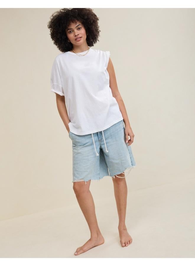 آري من امريكان ايجل تيشيرت Aerie بقصة فضفاضة برقبة دائرية - Image 5