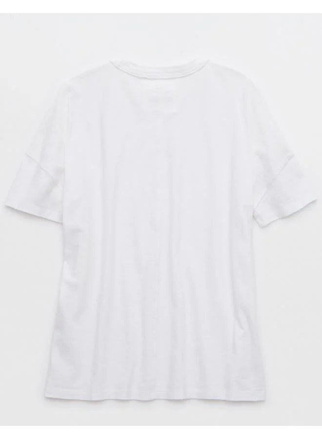 Aerie Aerie Oversized Crew Boyfriend T-Shirt