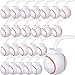 Eaasty Baseball Ball Shape Cups Bulk with Straws and Lids 10oz Plastic Reusable Baseball Party Cups Ball Shape Party Favors for Kids Birthday Competition Sport Fans Player Theme Supplies24 Pcs - Image 2