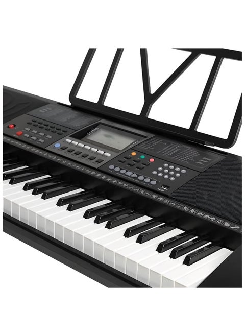 YM-928 Multifunctional Electronic Keyboard Piano 61 Touch Responsive Keys With USB Port & MIDI - 5 Octaves