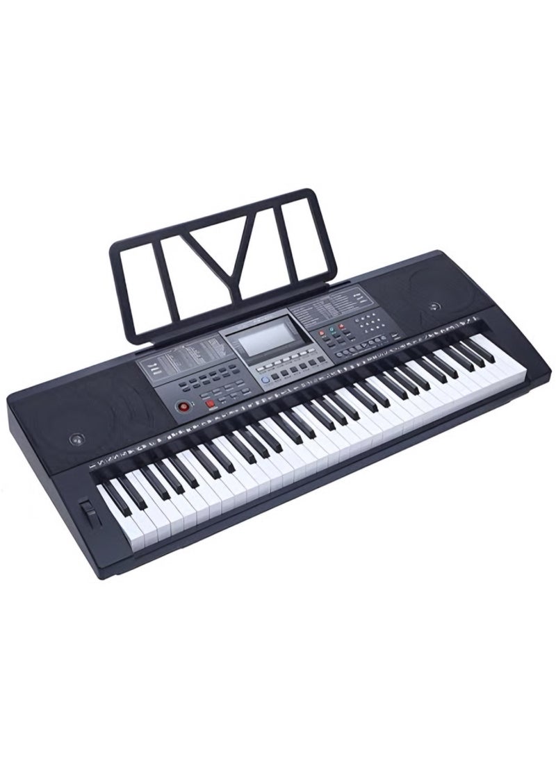 YM-928 Multifunctional Electronic Keyboard Piano 61 Touch Responsive Keys With USB Port & MIDI - 5 Octaves
