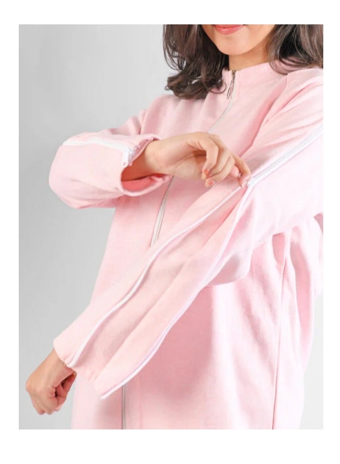 adapt garments Sweatshirt with zipper on the sleeves and extra width inside to accommodate arm swelling - Image 1