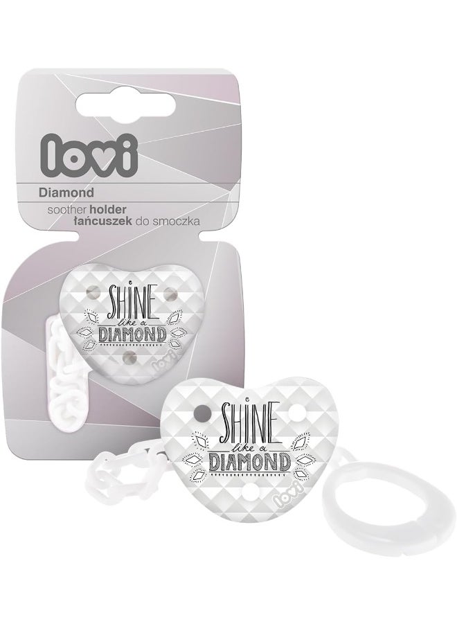 lovi Soother Holder - Diamond  - Image 3
