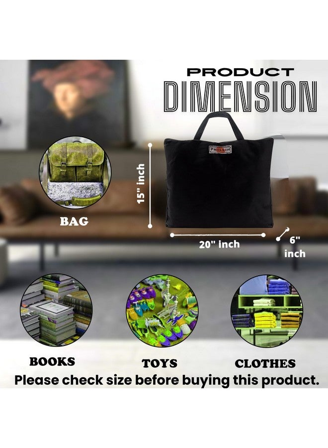 PHILLIN Messenger Shoulder Bag Cover Waterproof, Laptop Bag Covers Protection from Dust with Carrying Pouch, Office Bag Rainy Cover Waterproof Pu Material (Black) - Image 3