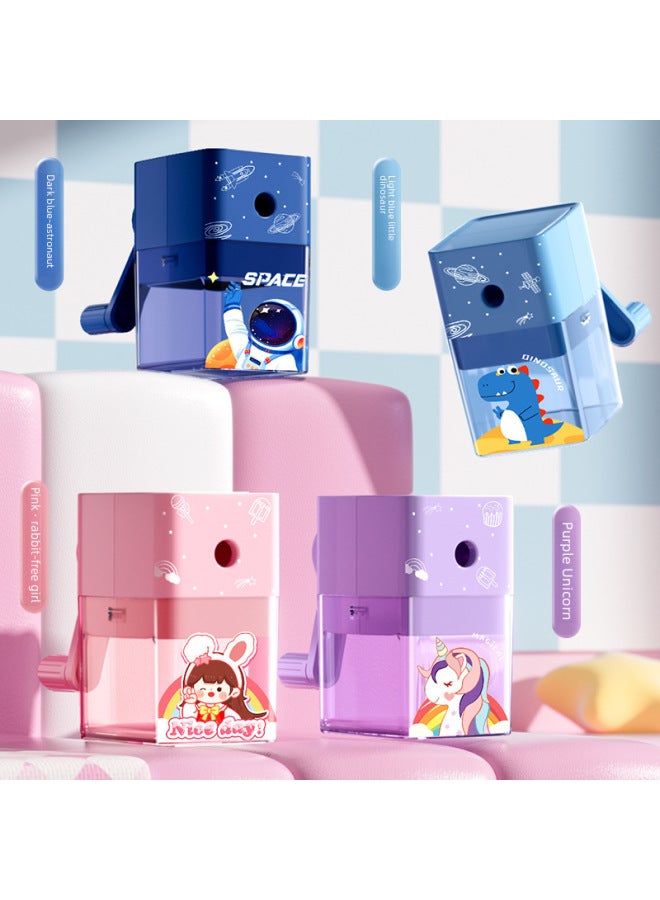 Enmi Pencil Sharpener Kindergarten Hand Pencil Sharpener Primary School Students Special Pencil Sharpener Children's Class Manual Pencil Sharpener - Image 2