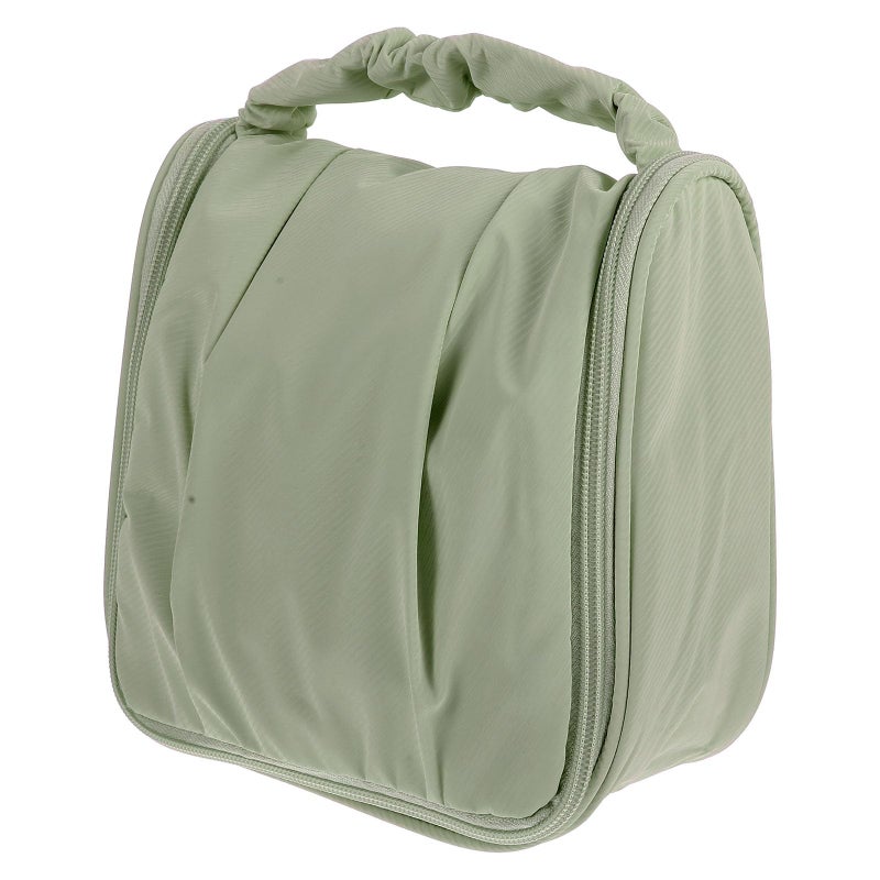 Green Large Capacity Waterproof Travel Cosmetic Bag With Dry Wet Separation - Image 2