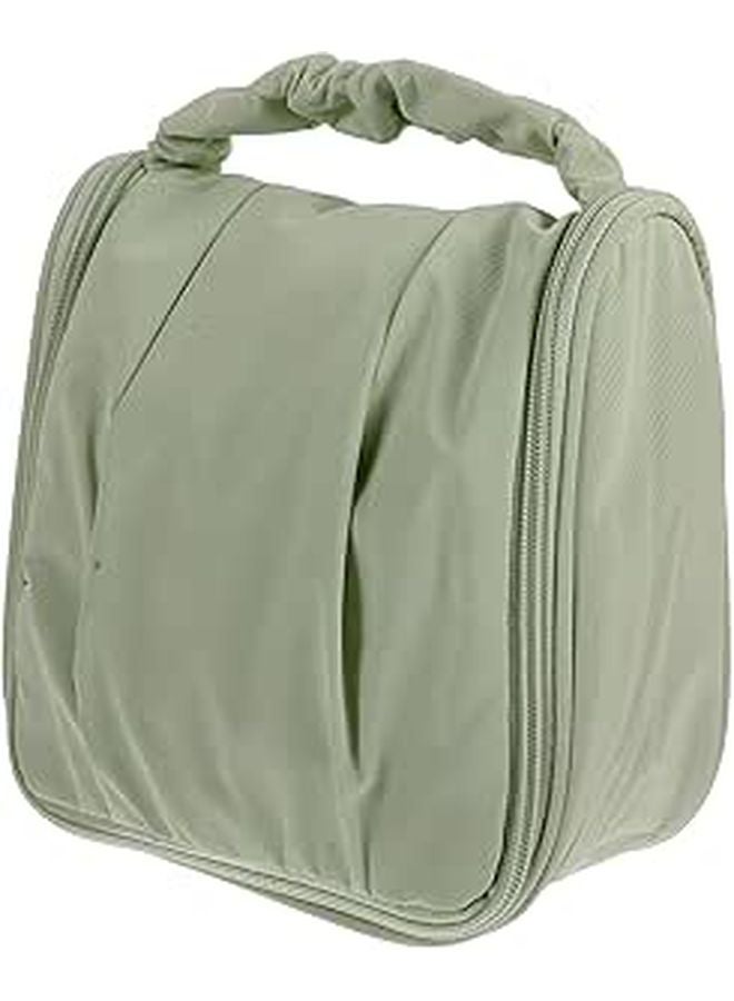 Green Large Capacity Waterproof Travel Cosmetic Bag With Dry Wet Separation - Image 1
