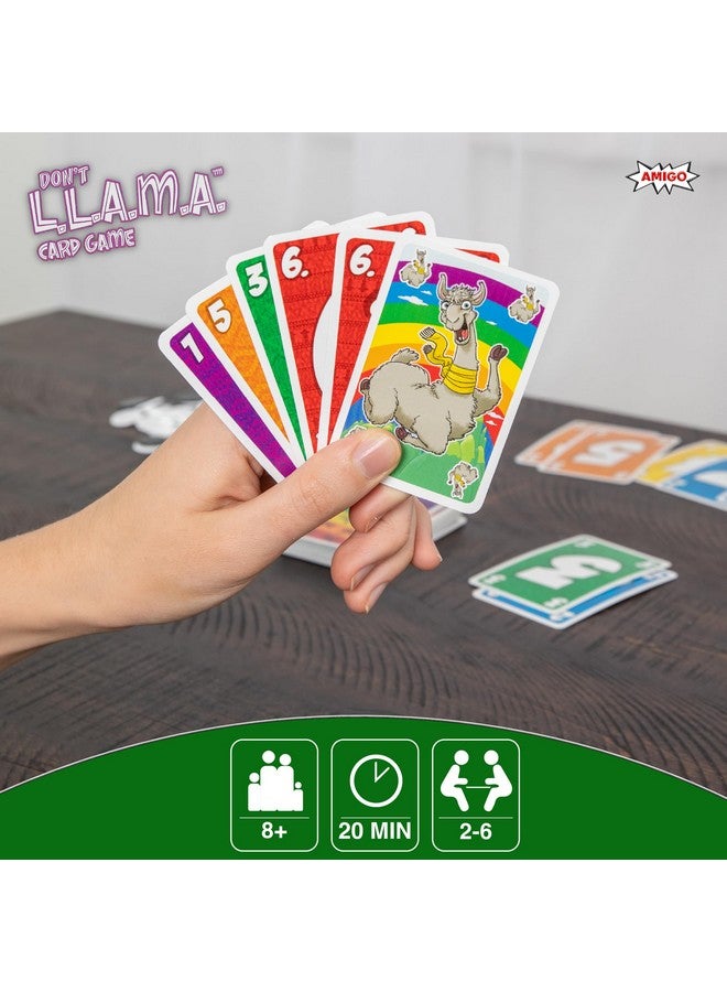 AMIGO Games Don't L.L.A.M.A. - Award-Nominated Llama-Themed Family Card Game by Reiner Knizia | Ages 8+ | 2-6 Players | Easy to Learn and Travel-Friendly - Image 4