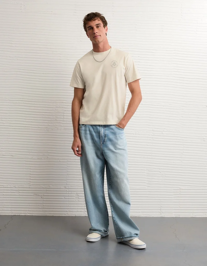 American Eagle  AE Logo Graphic T-Shirt for Men | Best Price UAE