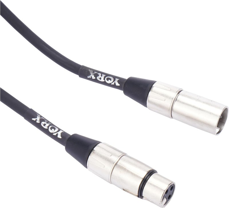 يوركس كابل ميكروفون -CABLES MP-280-10M BK، XLR ذكر - XLR أنثى - Image 1