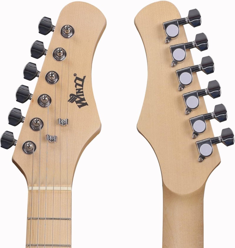 Winzz EGM100 30 Inches Real Kids Electric Guitar with Beginner Kit, Right Handed, Blueburst - Image 5