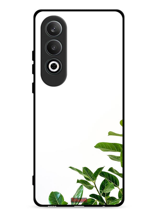 Tolwak Oppo K12 Plus 5G Protective Case Cover Josh Calabrese Leaves - Image 1