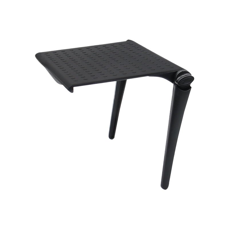 Black Adjustable TV Computer Monitor Top Rack Bracket For Storage Set Top Box - Image 2