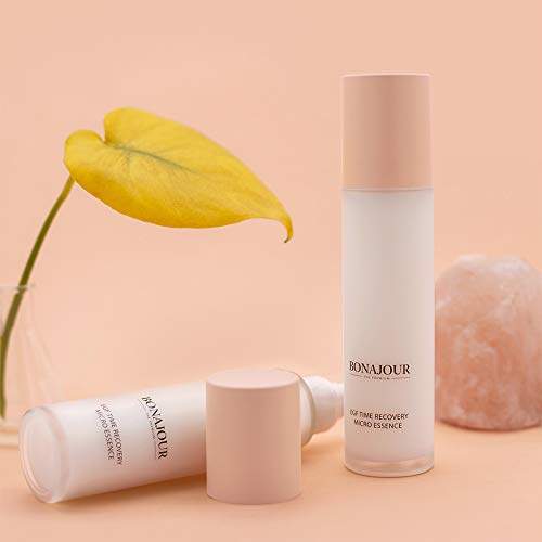 BONAJOUR EGF Time Recovery Micro Essence Natural Revitalizing Moisturizing AntiAging AntiWrinkle and brightening for dry skin 45 Fl Oz - Image 3