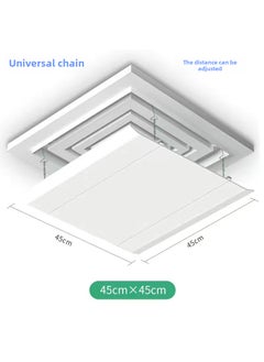 Central Air Conditioner Deflector Ceiling Duct VentChain terms (plastic steel general) 45*45cm waterproof cotton Chain terms (plastic steel general) 45*45cm waterproof cotton - pzsku/Z66E66F474C782E3E076CZ/45/_/1725161850/070c8e82-00db-48f6-bc2f-3b5c0e2d805c