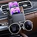iLulala Car Air Vent Storage Bag Organizer Pocket Sunglass Holder Car Mount Phone Holder Coin Key Card Case Organizer with Clip Car Air Vent Phone Holder Coin Key Card Case Organizer Black - Image 2