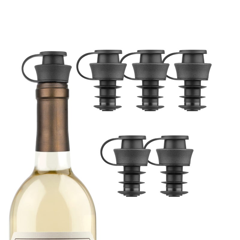 Coravin سدادات كورافين بيفوت - عبوة من 6 لنظام حفظ النبيذ بيفوت سدادة بلاستيكية محكمة الإغلاق - Image 1
