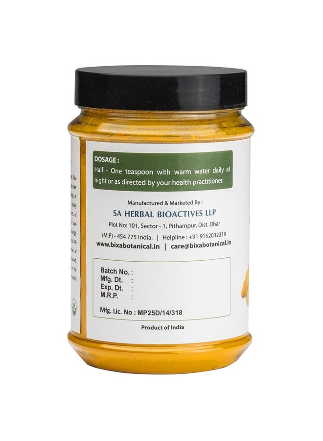Bixa Botanical Haldi Powder (Curcuma Longa/Turmeric Root), Herbal Supplement For Allergy And Infection, Externally Helps to Heal The Wounds 200g - Image 2