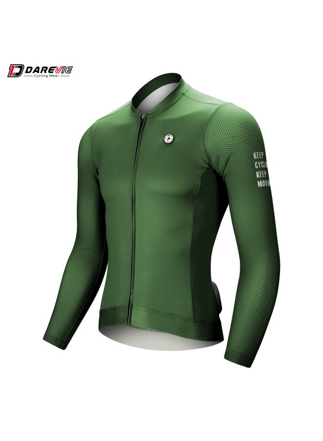 Brave Darevie Summer Hot Cycling Clothing Long-sleeved Tops Anti-uv Moisture-wicking Road Bicycle
