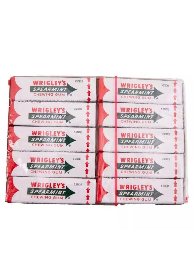 Wrigley's علكة ويغلي بنكهة النعناع، عبوة من 20 - Image 2