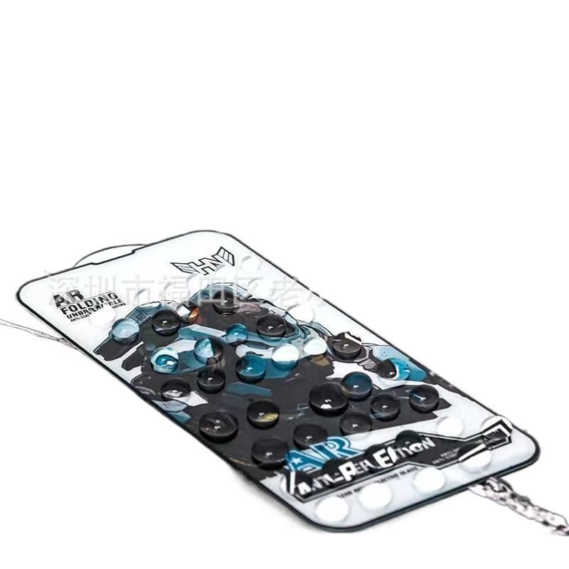 غطاء هاتف، شفاف Glass، لـ iPhone 16 / 16 Plus / 16 Pro / 16 Pro Max - AuraLuxe - Image 3