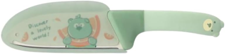 turtees Bear Style Sharp Kitchen Knife with Cover - Image 1