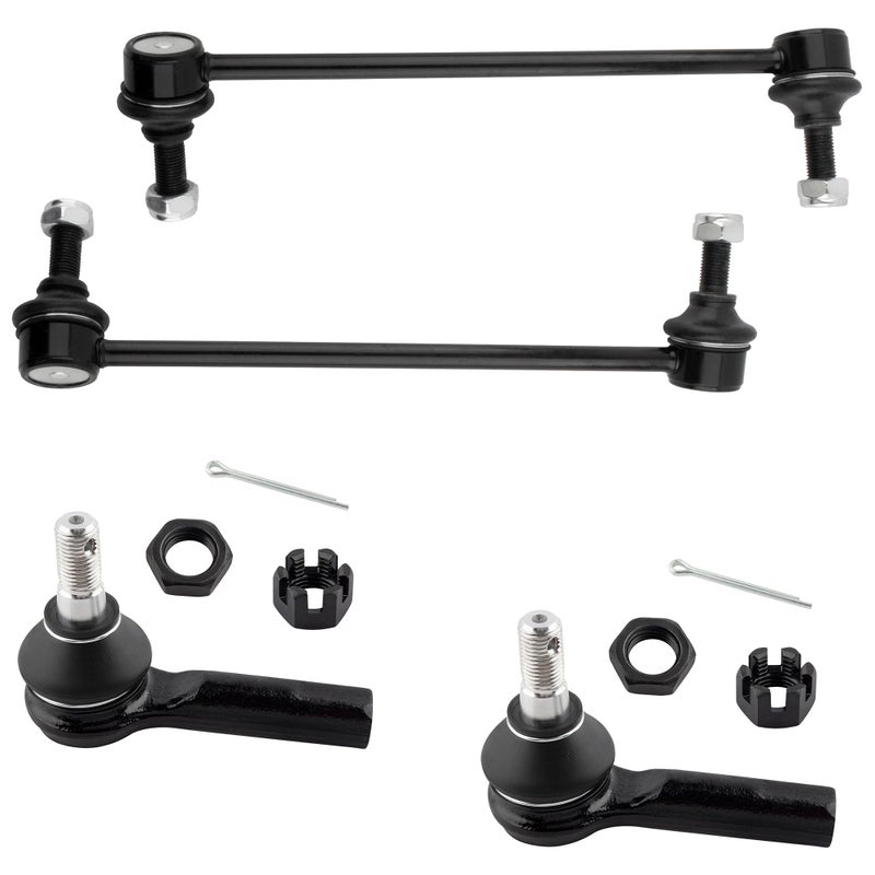 YMAUGP Front StabilizerSway Bar End Links Front Outer Tie Rod End Links for Infiniti M45 20032004for Infiniti Q45 2002 2003 2004 2005 2006 K750142 K750143 ES3661