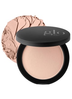 Glo Skin Beauty Pressed Base Powder Foundation Makeup (Beige Light) - Flawless Coverage for a Radiant Natural, Second-Skin Finish