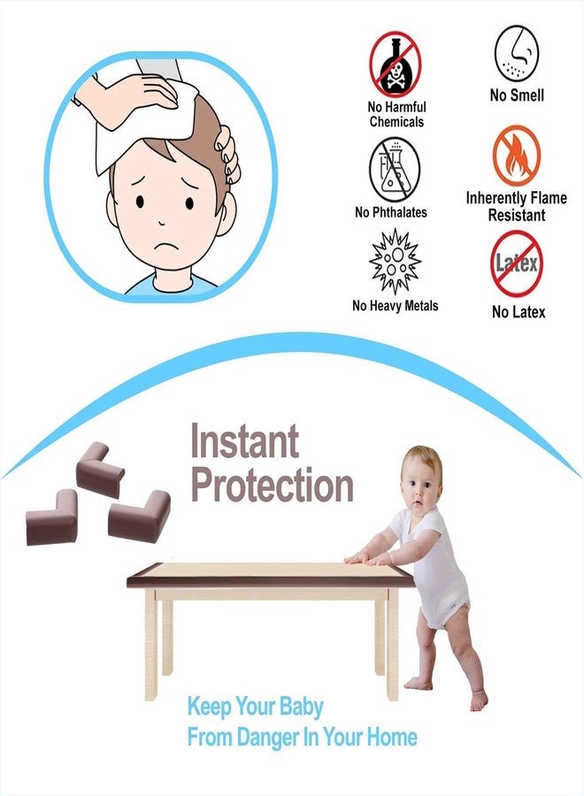 Blikiz Thick Self Adhesive Child Proof Corner Protector Tape, Corner Protector for Baby,Transparent Silicone Self-Adhesive Furniture Protector for Table Edge, Corners Etc. - Image 5