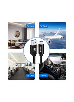 CAROSKI CAROSKI USB A to USB C 3.0 Cable with 6 months warranty 5Gbps USB C Cable with 1.2M Length Type C Cable Fast Charge Compatible with Galaxy S21 ultra S21+ S20 FE A12 A21s Note 20 Ultra - Huawei  - Image 5