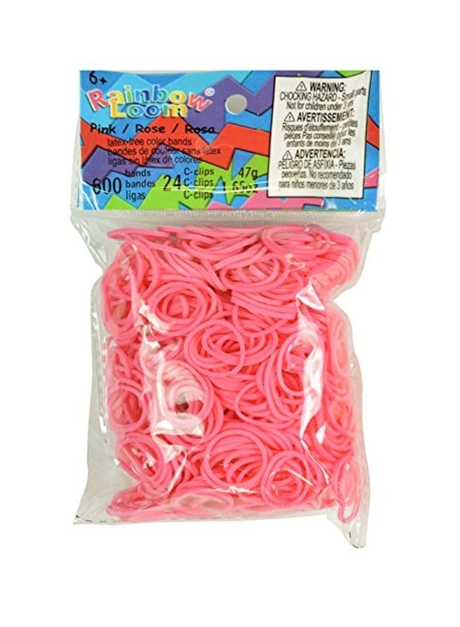 Rainbow Loom 600-Piece Solid Band Set 851566005080