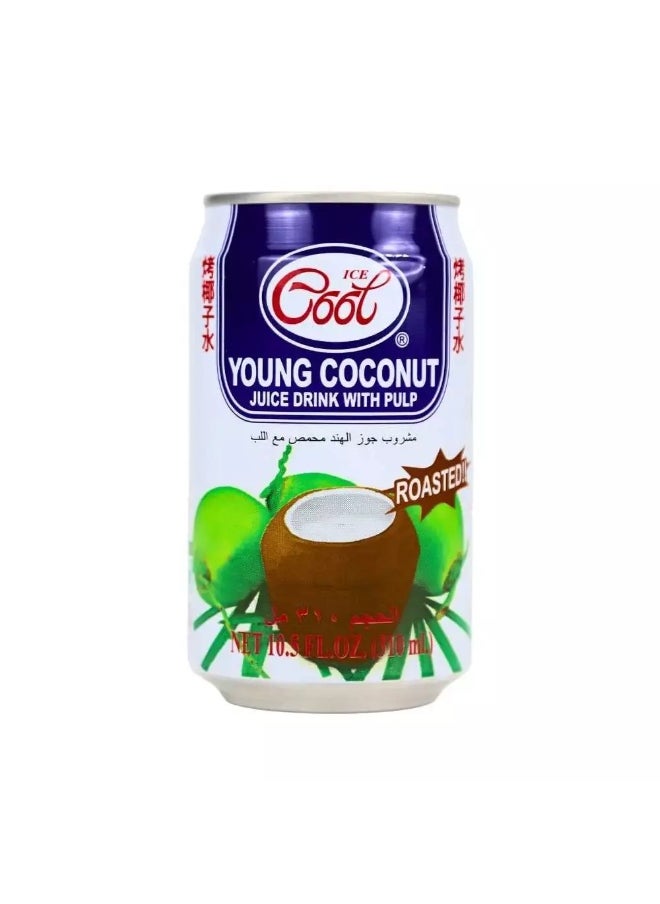 Ice Cool Ice Cool Young Coconut Juice Drink with Pulp- 310ml  - Image 1